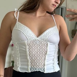 We gang young lace top